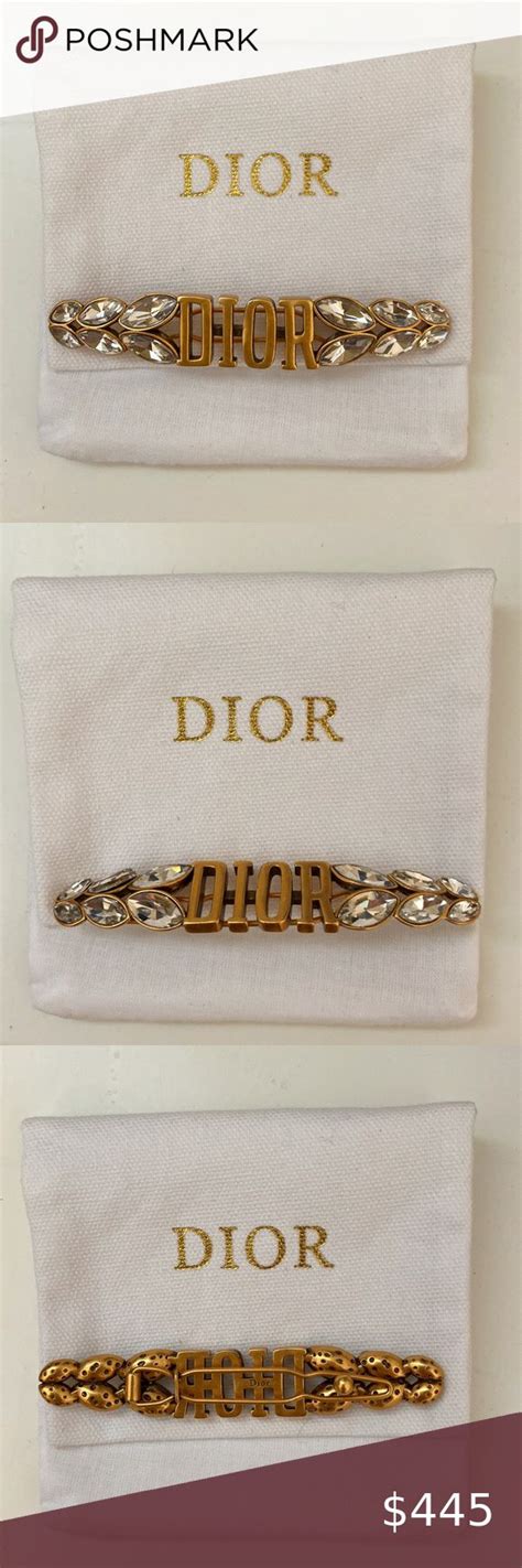 barrettes cheveux dior|Barrette Dior.